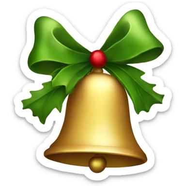 Christmas bells sticker
