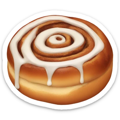 Cinnamon bun sticker
