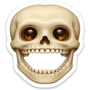 A jaw. Just a jaw, like the body part.  sticker