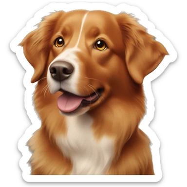 Nova scotia duck tolling retriever  sticker