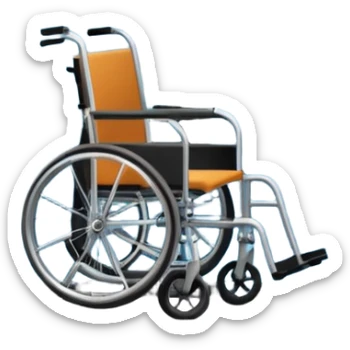 rehabilitation clinic entrance with wheelchair sticker