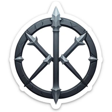 death nordic rune sticker