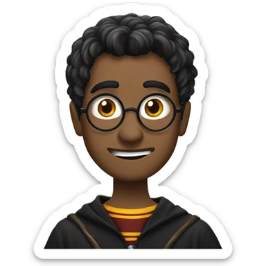 Escoba Harry Potter  sticker