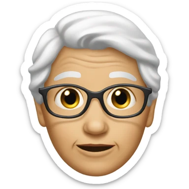 2 Old lady sisters sticker