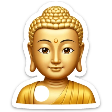 Buddha sticker