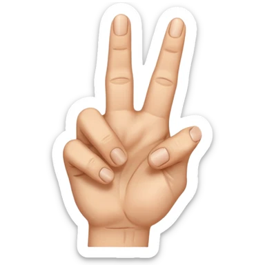 Finger gun to head  sticker