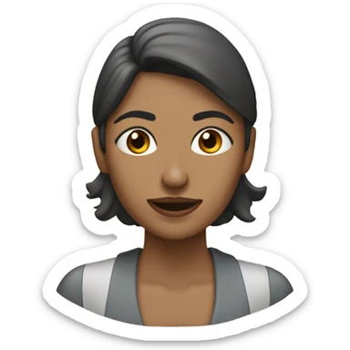 mujer abrazandose sticker