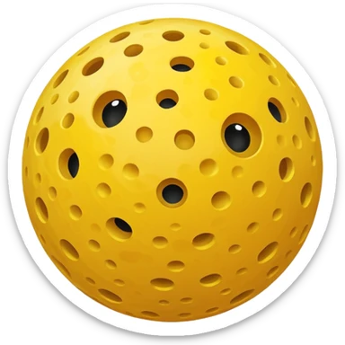 pickleball ball sticker