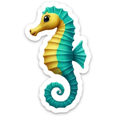 sea ​​horse sticker