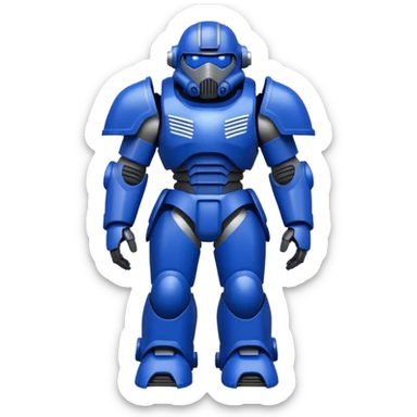 Создать эмодзи из вселенной warhammer 4k, ультромарины и тд sticker