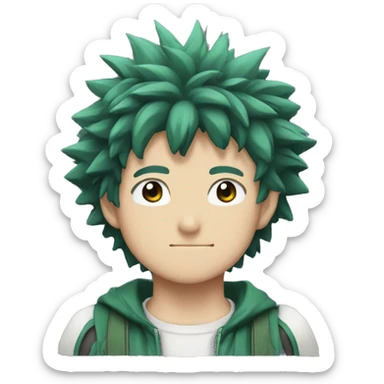 Izuku midoryia  sticker