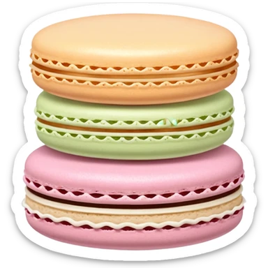 Macarons sticker