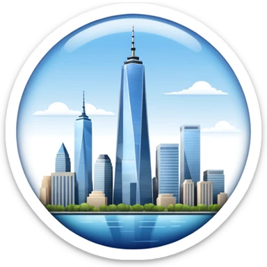 One World Trade sticker