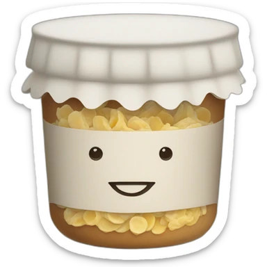 pot de rillettes du mans sticker