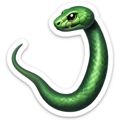 Snake sticker