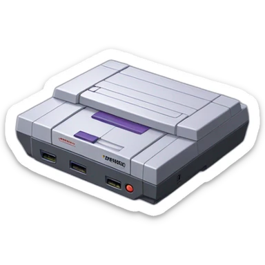 super nintendo sticker