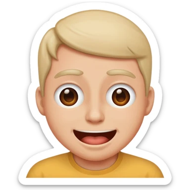 Try not to laugh sticker