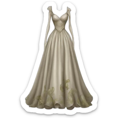Alexander McQueen dress, Voldemort sticker