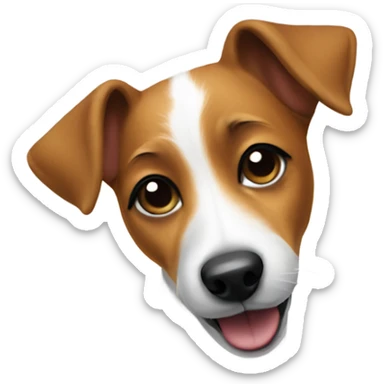 Jack Russell dog sticker