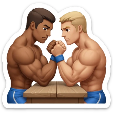 Armwrestling sticker