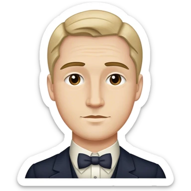 1920'S YEAR MAN sticker