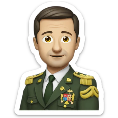 Vladimir zelenskiy sticker