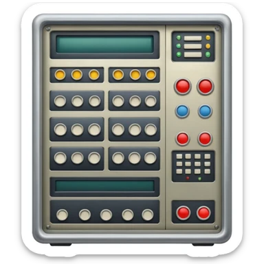 Early mainframe computer sticker