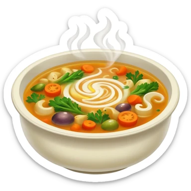 Soup sticker