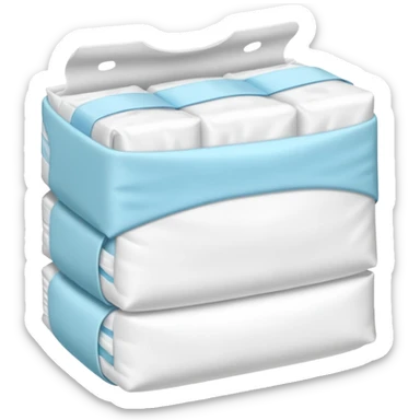 disposable diaper sticker