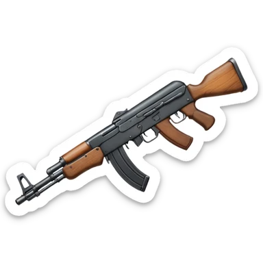 AKM silah sticker