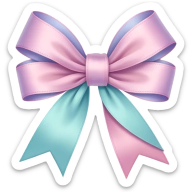 A pretty ribbon  sticker