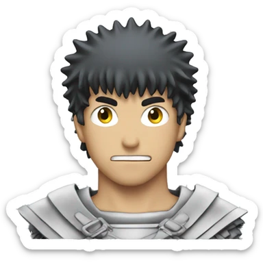 Guts from berserk sticker