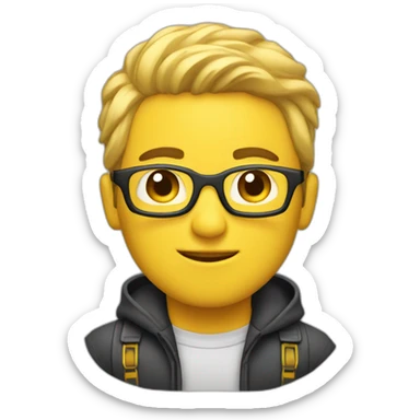 Hombre eletricista sticker