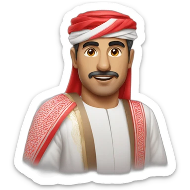 Manama bahrain sticker