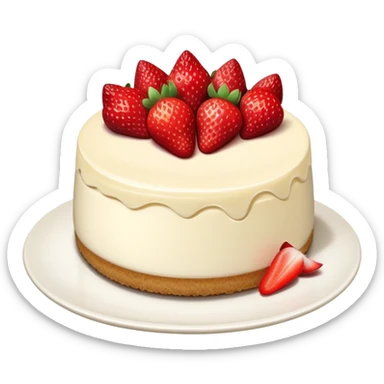 Cheesecake ￼ sticker