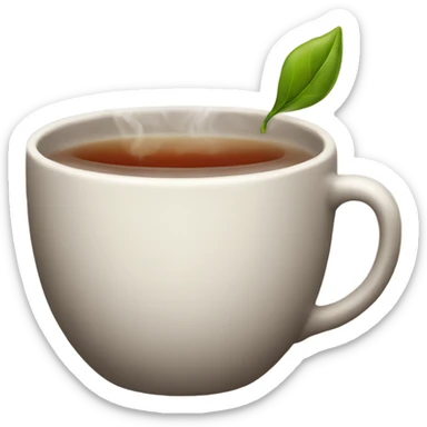 Tea sticker