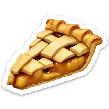 slice of apple pie sticker