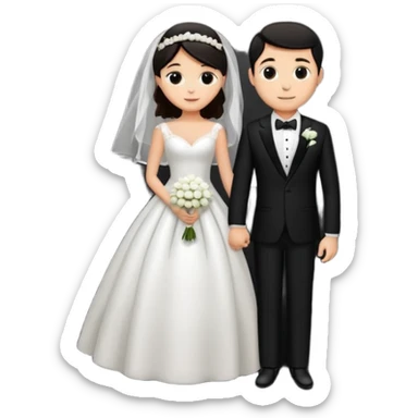 wedding sticker