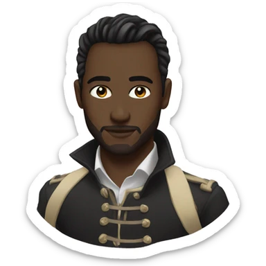 Darkromance men  sticker