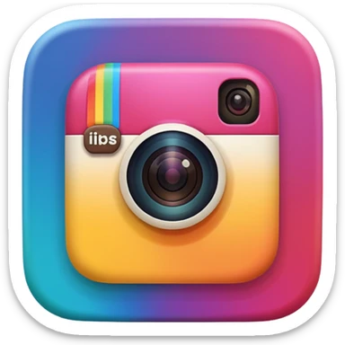 instagram logo orignal sticker
