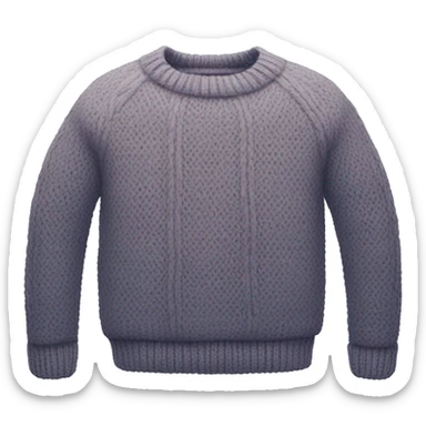 Sweater sticker