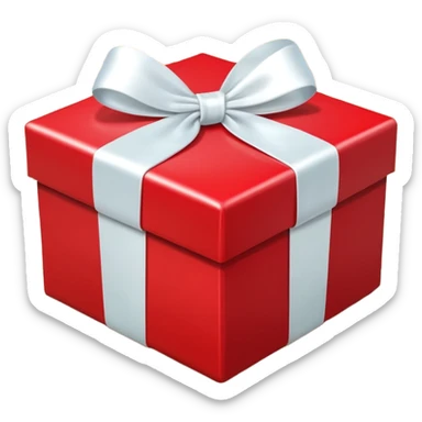 Caja de regalo sticker