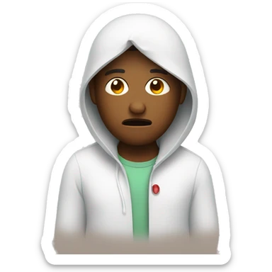 ill with fever sticker