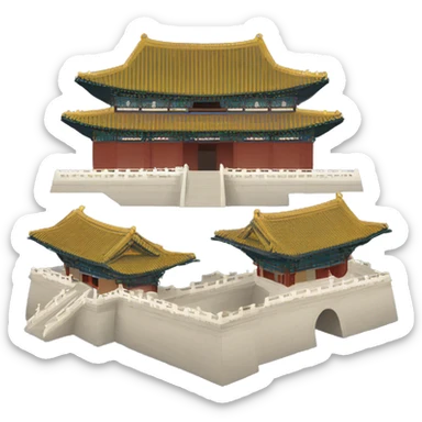Gyeongbokgung Palace sticker