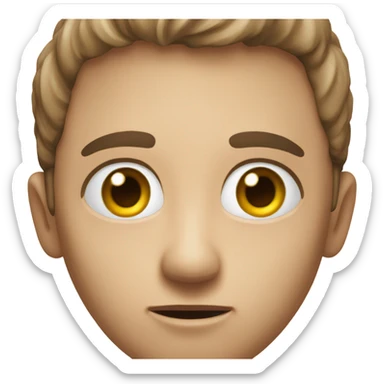 deep side eye sticker