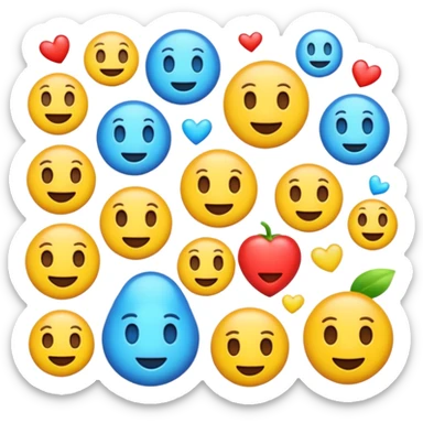 3D glossy emoji sticker, ultra clean cutout, sharp edges, high detail, soft studio lighting, vibrant colors, no background scene, centered composition, 1:1, seamless loop animation, no camera movement sticker