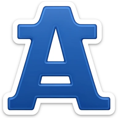 the letters "DONE with nothing else sticker