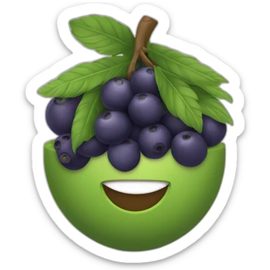 tigela de açaí sticker