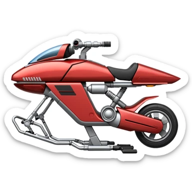 starwars hower bike sticker