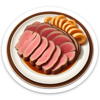 Roast beef sticker